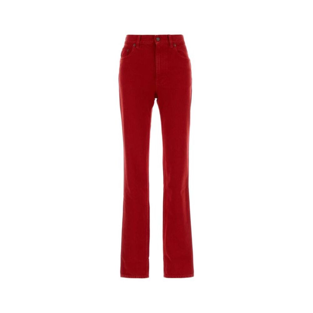Chloe Women Red Denim Jeans